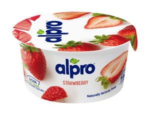 Alpro fermentiran sojin z jagodami, obogaten s kalcijem in vitamini, 150 g