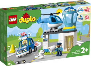 Lego Duplo,  Reševanje, policijska postaja in helikopter