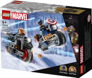 Lego Super Heroes, motorja Črne vdove in Stotnika Amerike