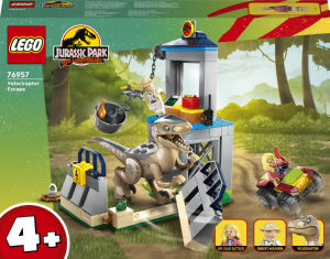 Lego Jurassic World, Pobeg velociraptorja