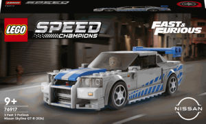 Lego Speed Champions,  2 Fast 2 Furious, Nissan Skyline GT-R r34