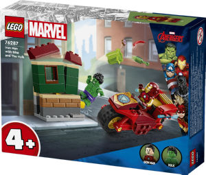 Lego Super Heroes, Iron Man z motorjem in Hulk