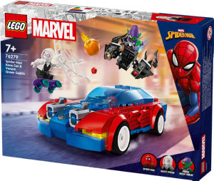 Lego Super Heroes, Spider-Manov dirkalnik in Venomiziran Green Goblin