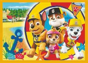 Puzzle Trefl, Paw Patrol, 4 v 1, 35 – 70 delna