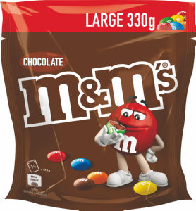 Draže M&M’s, mlečna čokolada, 330 g
