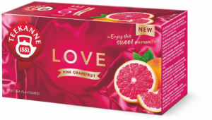 Čaj Teekanne, Love Grapefruit, filter, 45 g