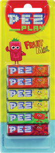 Bonboni Pez, mango, mix,  6/1, 51 g