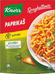 Testenine instant Knorr, Spaghetteria, paprikaš, 168 g