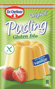Puding vanilija, brez glutena, 38 g