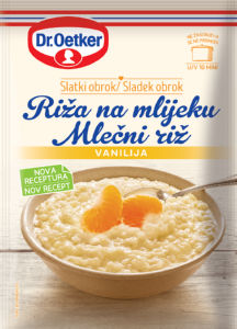 Mešanica za mlečni riž, vanilija, 125 g