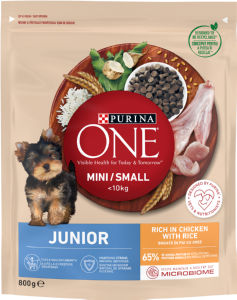 Briketi za pse One, Junior, piščanec, 800 g