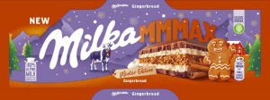 Čokoladna mlečna Milka, Gingerbread, 300 g