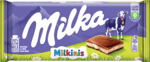 Čokolada mlečna Milka, Milkinis, 100 g