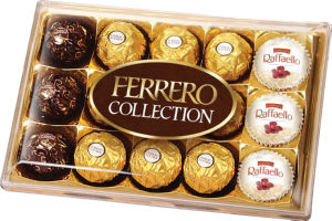 Bonbonjera Ferrero, collection, T15x6, 172 g