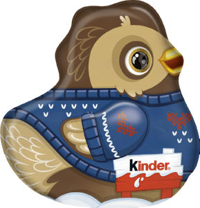 Čokolada mlečna figura Kinder, Cava Hen, Christmas, 138 g