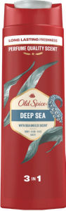 Gel za prhanje in šampon Old spice, Deep Sea, 400 ml