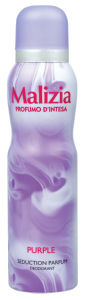 Dezodorant sprey Malizia purple, 150ml