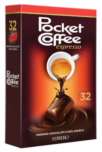 Bonboniera Pocket Coffee, T32x8, 400 g