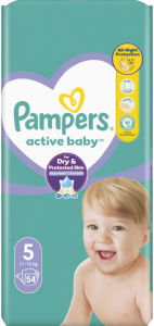 Pampers Jumbo Pack, plenice, S5, 11 – 16 kg, 54/1