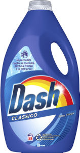 Pralni prašek Dash, tekoči, Regular, 58 pranj, 2,9 l