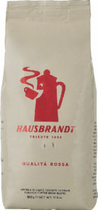 Kava Hausbrandt, Qualita Rossa, v zrnju, 500 g