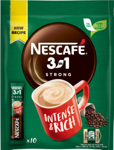 Napitek kavni Nescafe, Strong, 3 v 1, 140 g