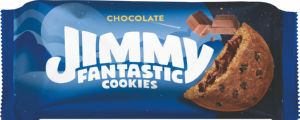 Keksi Jimmy Fantastic, mlečna čokolada, 145 g