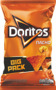 Čips Doritos, Nacho, 170 g
