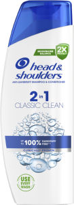 Šampon Head & Shoulders, Classic clean, 2 v 1, 330 ml