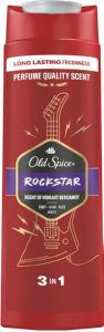 Gel za prhanje in šampon Old spice, Rockstar, 400 ml