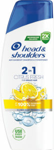 Šampon Head & Shoulders, Citrus, 2 v 1, 330 ml