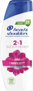 Šampon Head & Shoulders, Smooth & Silky, 2 v 1, 330 ml