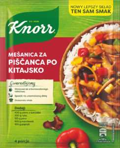 Mešanica Knorr, za piščanca po kitajsko, 37 g