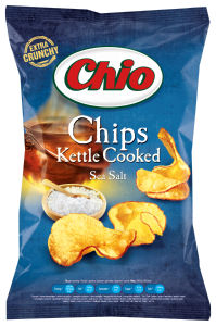 Čips Chio Kettle, morska sol, 150 g