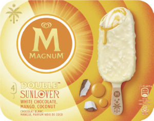 Sladoled Magnum, mango kokos, 4 x 85 ml