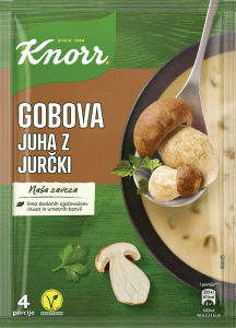 Gobova juha z jurčki, Knorr, 67 g