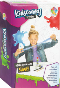 Set Kidscovery, za izdelavo slime mase, sort.