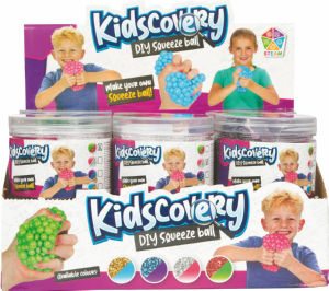 Set Kidscovery, za izdelavo squeeze žogice za stiskanje, sort.