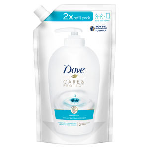 Milo tekoče Dove, care & protect, refil, 500 ml