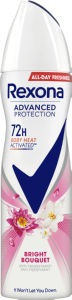 Antiperspirant Rexona, sprej, Advance Protection, Bright Bouquet, ženski, 150 ml