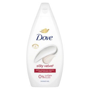 Gel za prhanje Dove, Silky Velvet, 450 ml