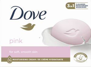 Milo toaletno Dove, trdo, pink, 90 g