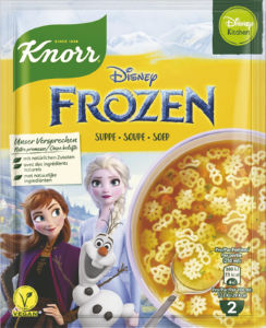 Juha Knorr, s testeninami in zelenjavo, Frozen, 40 g