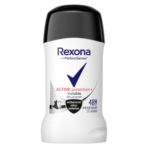 Deozodorant stick Rexona, ženski, Active Protection + Invisible, 40 ml