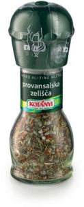 Mešanica Kotanyi, provansalska, mlinček, 33 ml