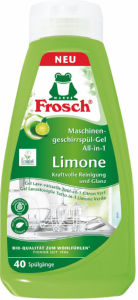 Detergent Frosch, gel, zelena limona, 40 pranj, 650 ml