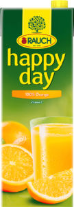 Sok Rauch Happy Day, pomaranča 100 %, 1,5 l