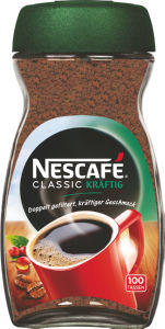 Kava Nescafe, classic kraftig, 200g