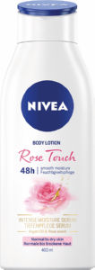 Losjon za telo Nivea, Rose Touch, 400 ml