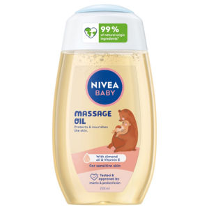 Olje za masažo Nivea Baby, 200 ml